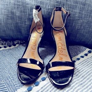 Fun black patent Sam Edelman sandals.